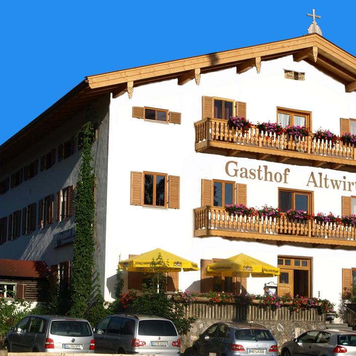Restaurant "Gasthof Pension Altwirt" in Sachsenkam