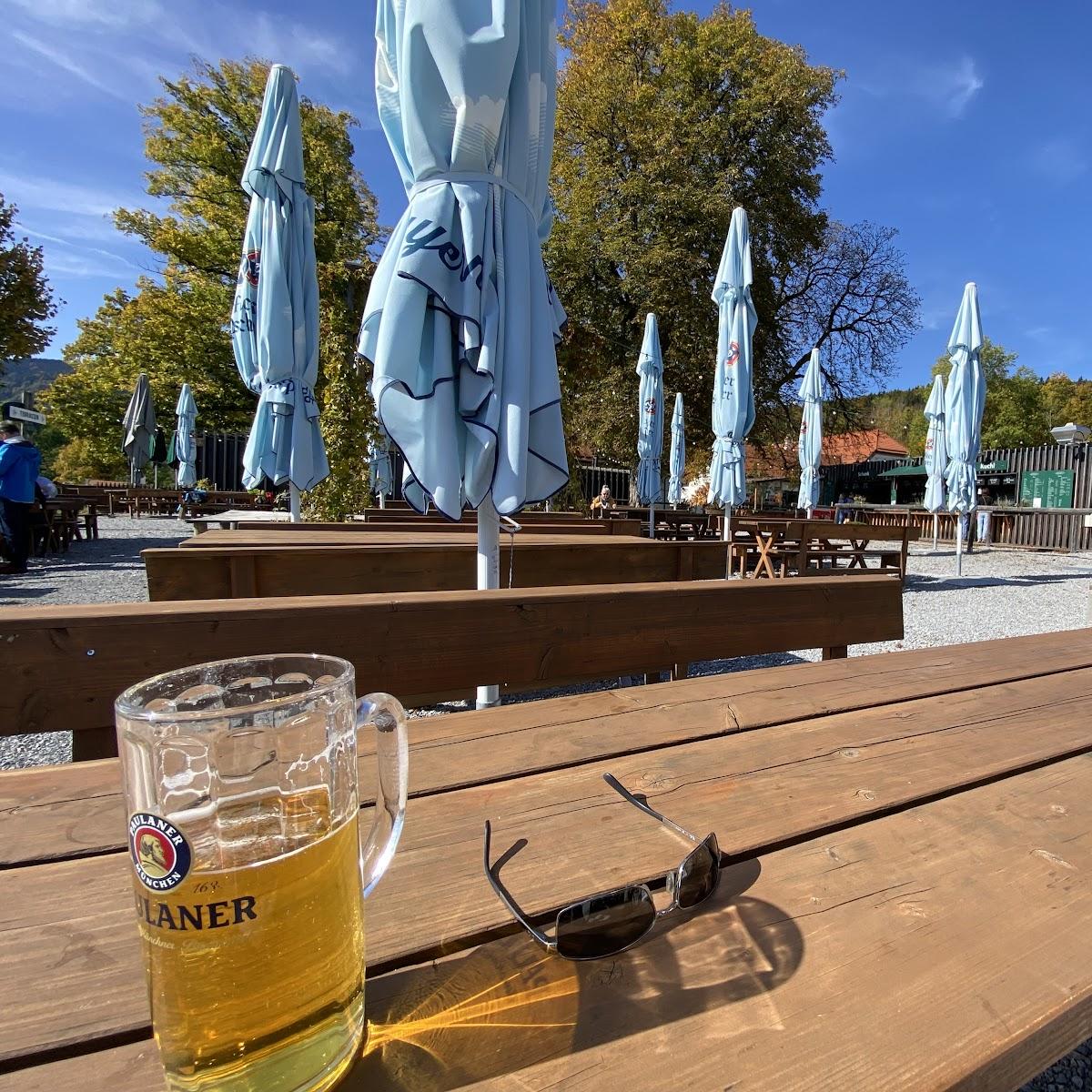 Restaurant "Biergarten Gut Kaltenbrunn" in Gmund am Tegernsee
