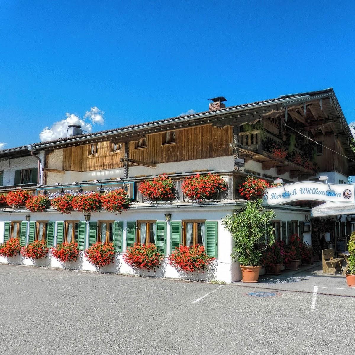 Restaurant "Gasthof Weidenau" in Gmund am Tegernsee