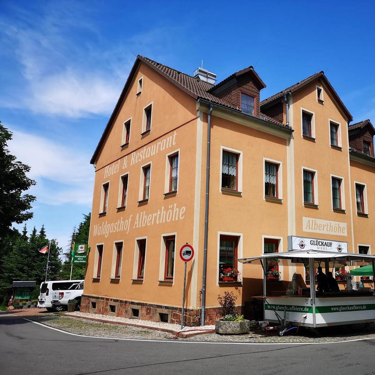 Restaurant "Waldgasthof Alberthöhe" in Lichtenstein-Sachsen