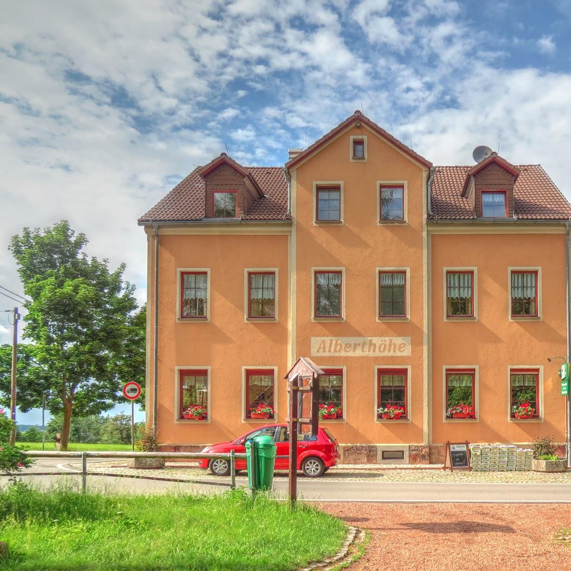 Restaurant "Waldgasthof Alberthöhe Inhaber Isabel Schreiber" in  Lichtenstein-Sachsen