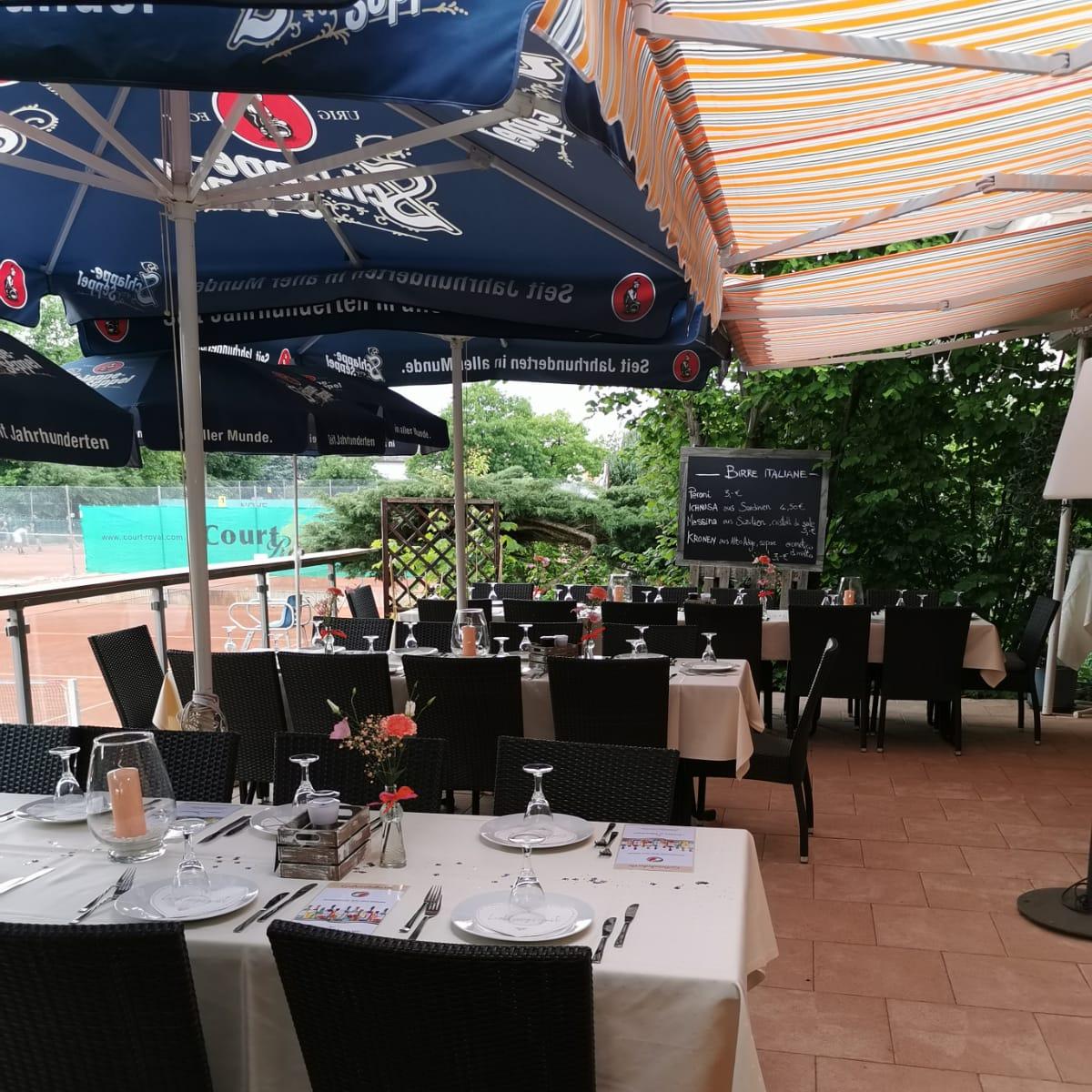 Restaurant "Tennisgaststätte Blau Gelb bei Serena & Maurizio" in Dieburg