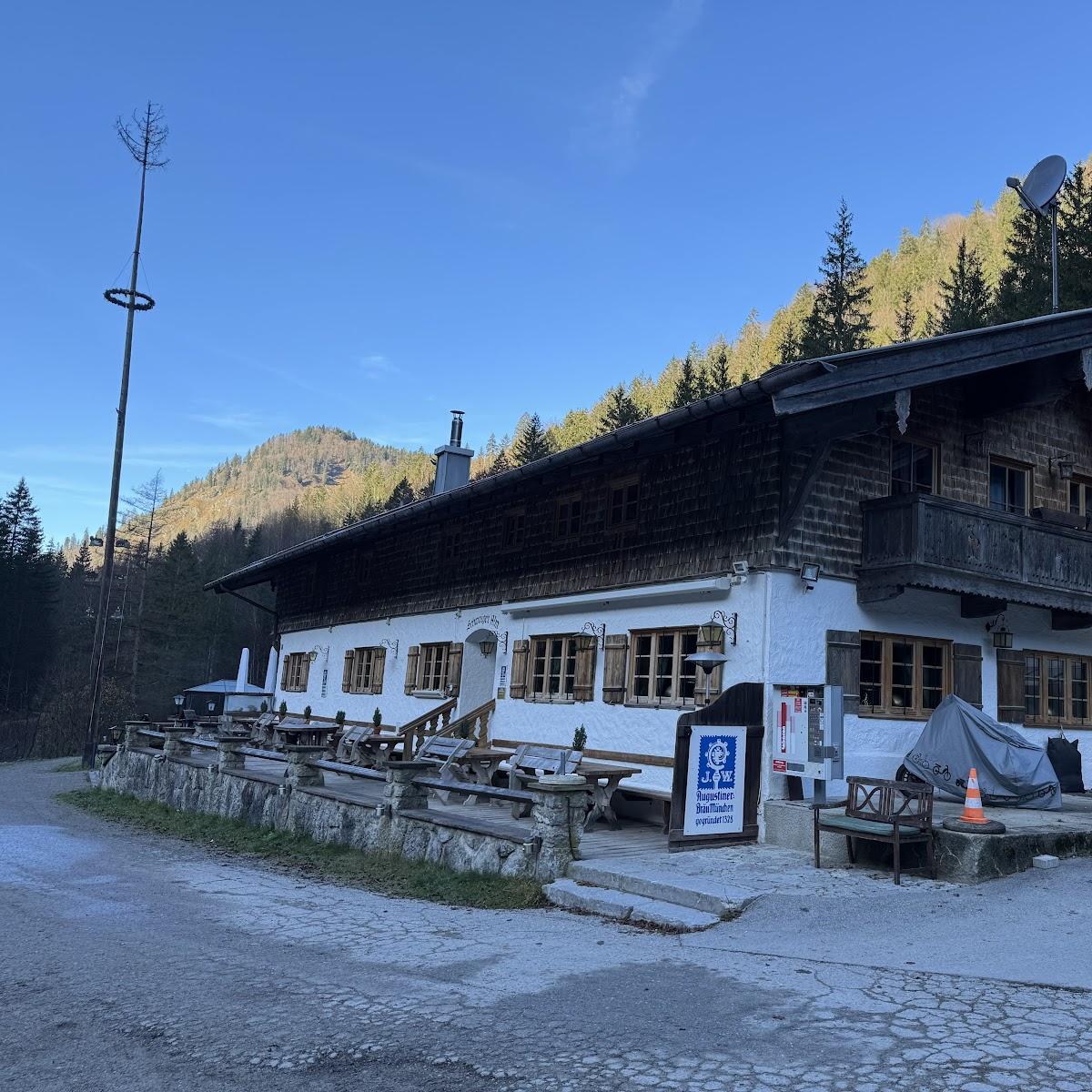Restaurant "Gaststätte Schwaigeralm" in Kreuth