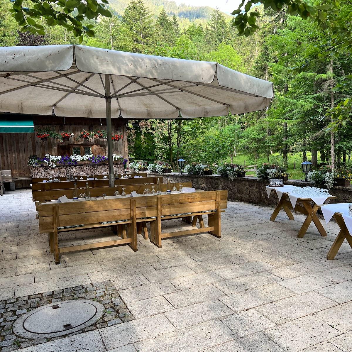 Restaurant "Weissachalm" in Kreuth