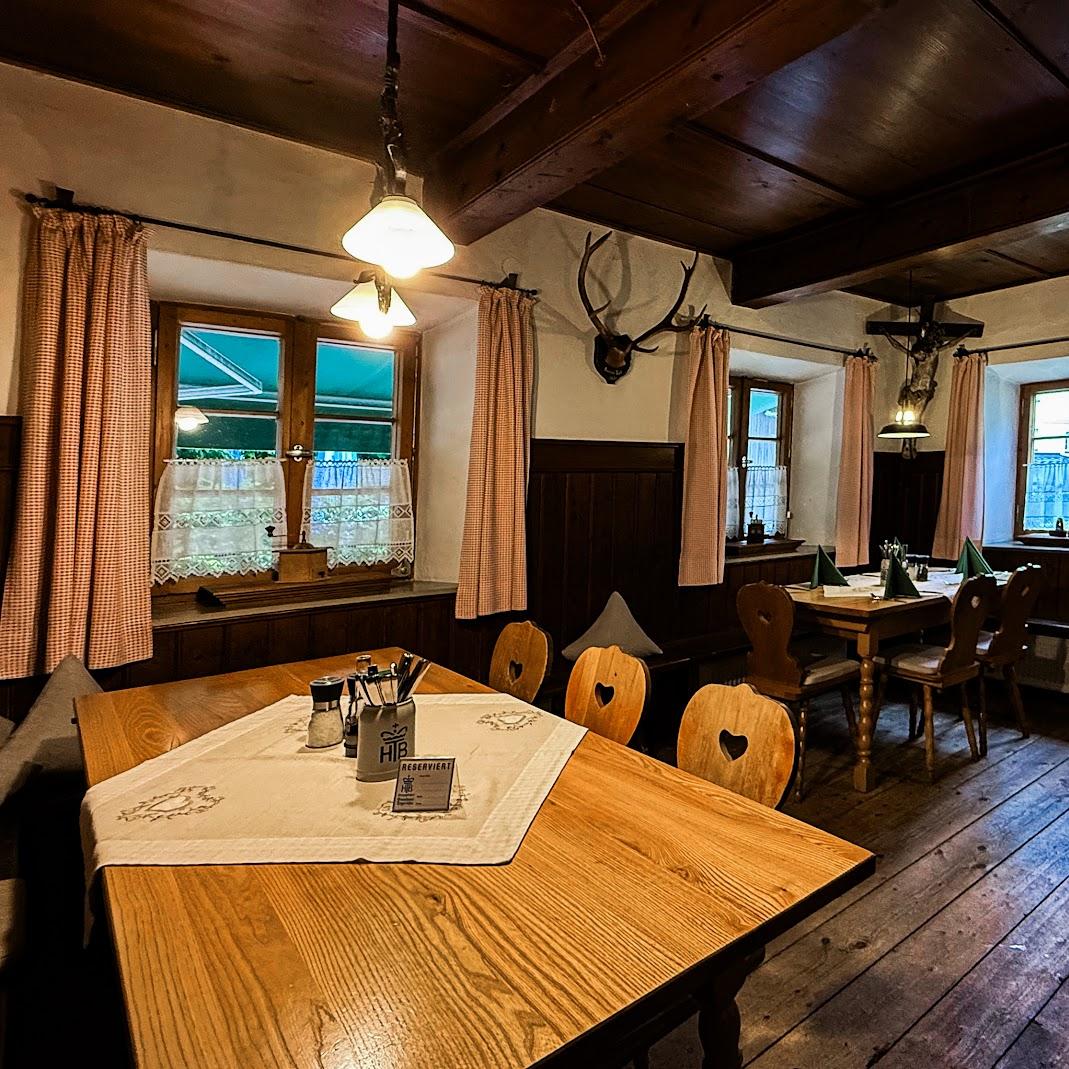 Restaurant "Gasthof Glashütte" in Kreuth