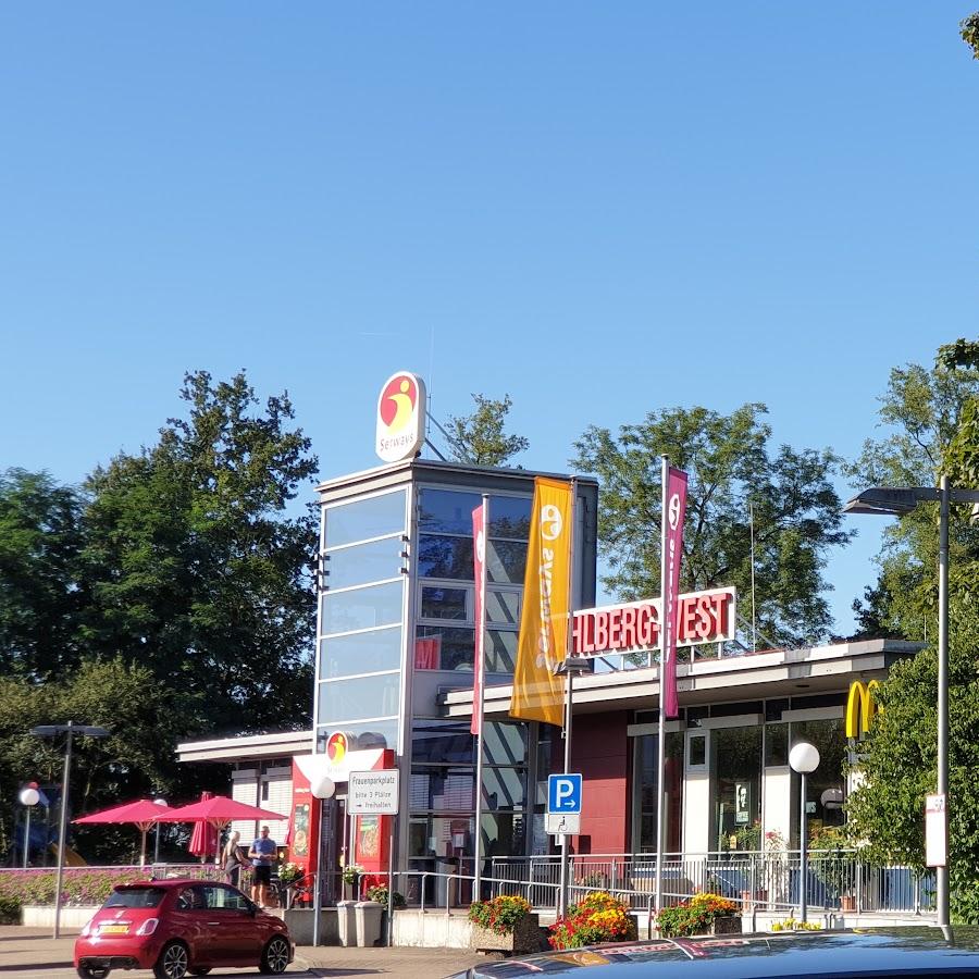 Restaurant "Serways Raststätte  West" in Mahlberg