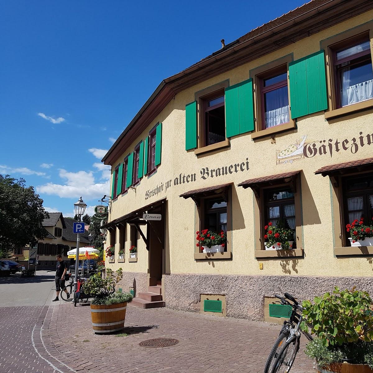 Restaurant "Gaststätte Zur alten Brauerei" in  Ettenheim