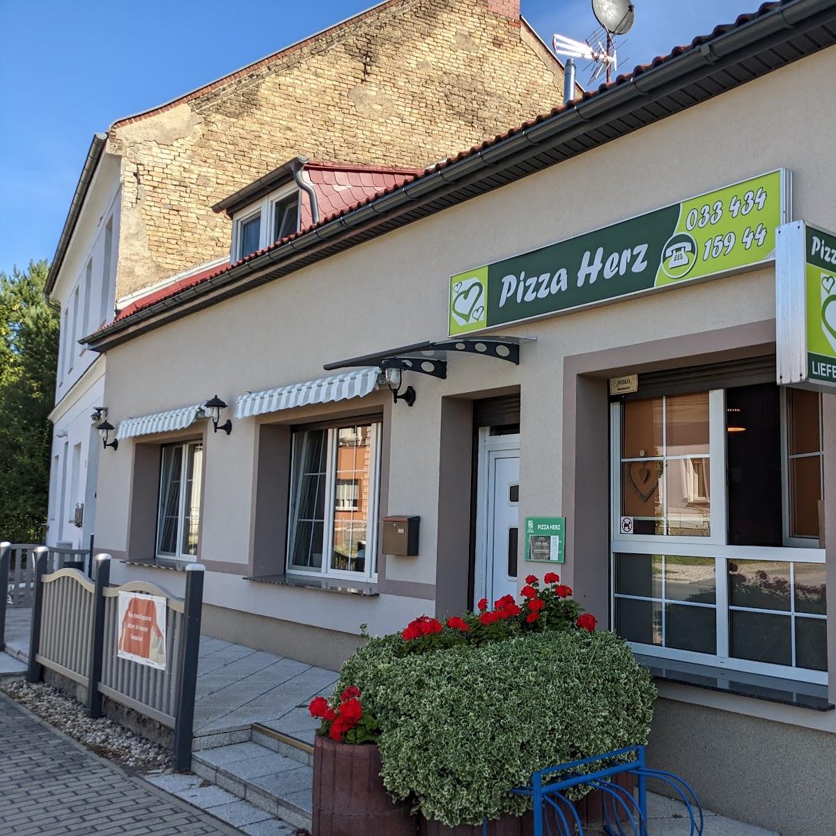 Restaurant "Pizza Herz" in Rüdersdorf bei Berlin