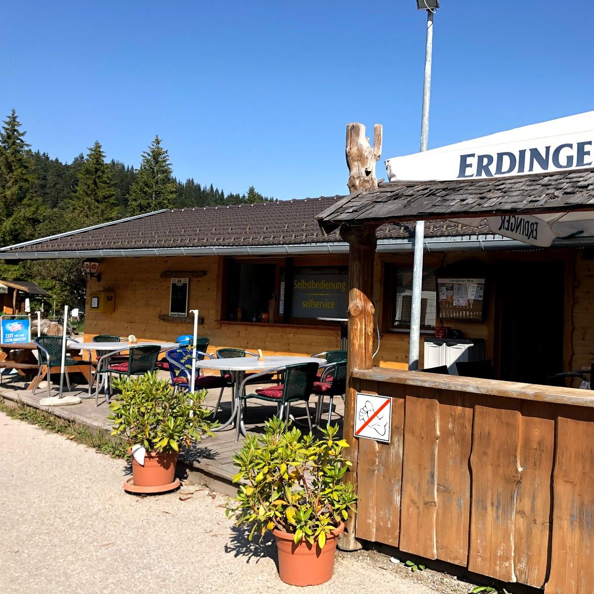 Restaurant "Isarhorner Alm" in  Mittenwald