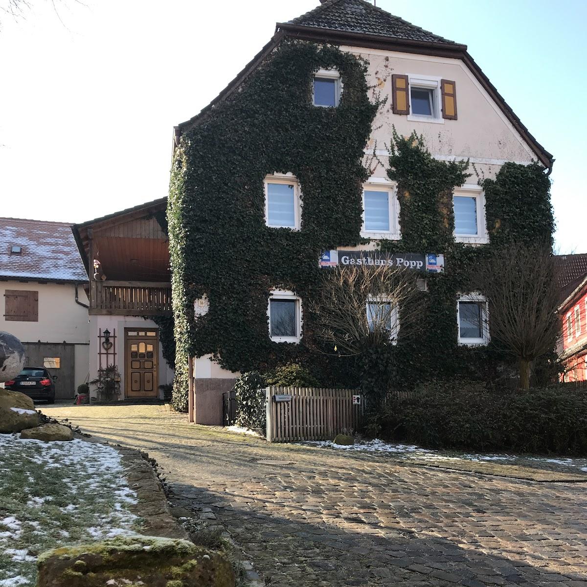 Restaurant "Popp Gasthaus" in Lonnerstadt