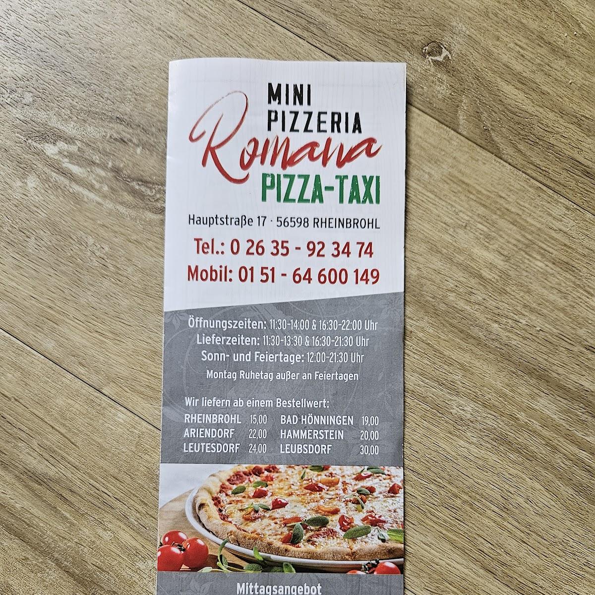 Restaurant "Mini Pizzeria Romana" in Rheinbrohl
