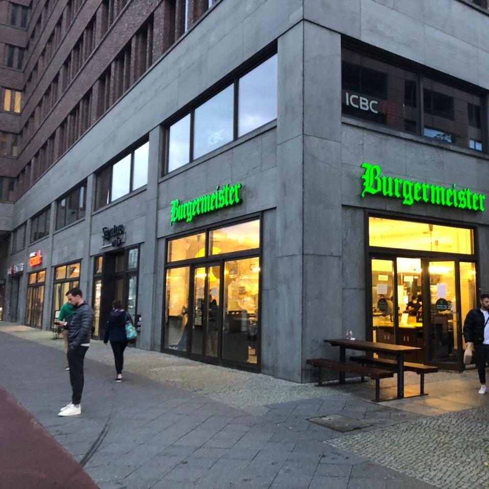 Restaurant "Burgermeister Potsdamer Platz" in  Berlin