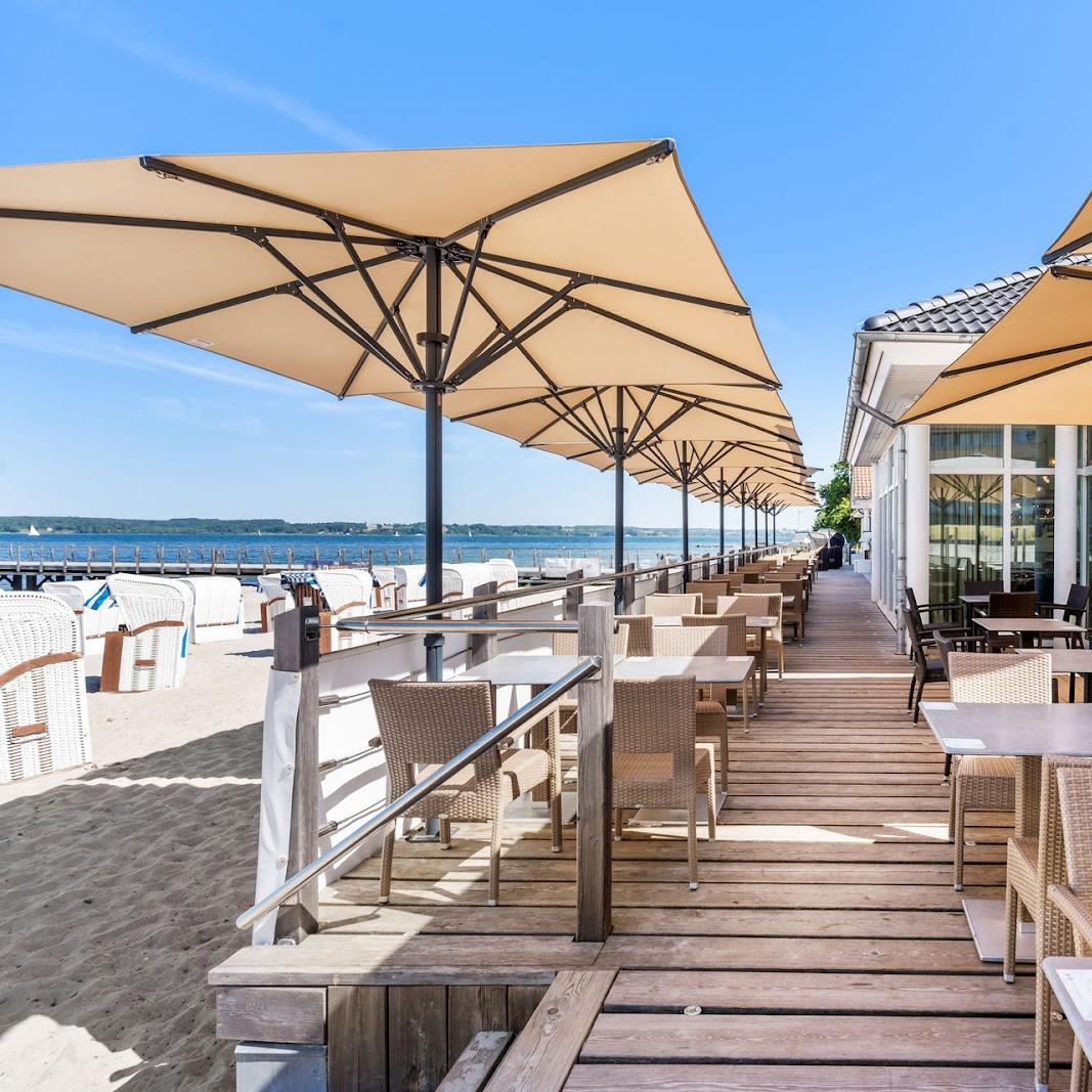 Restaurant "Sandwig Strandbistro" in Glücksburg (Ostsee)