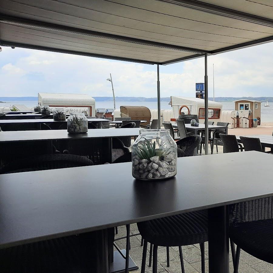 Restaurant "Pier 54 strandbistro" in Glücksburg (Ostsee)