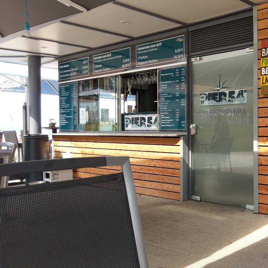 Restaurant "Pier 54 strandbistro" in Glücksburg (Ostsee)