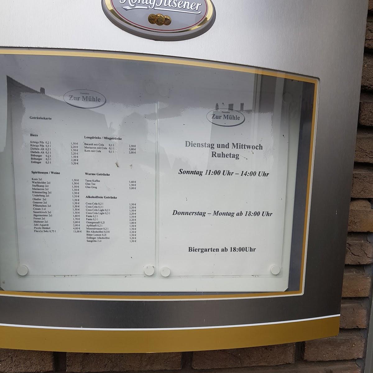 Restaurant "Gaststätte  Zur Mühle " in  Rheurdt