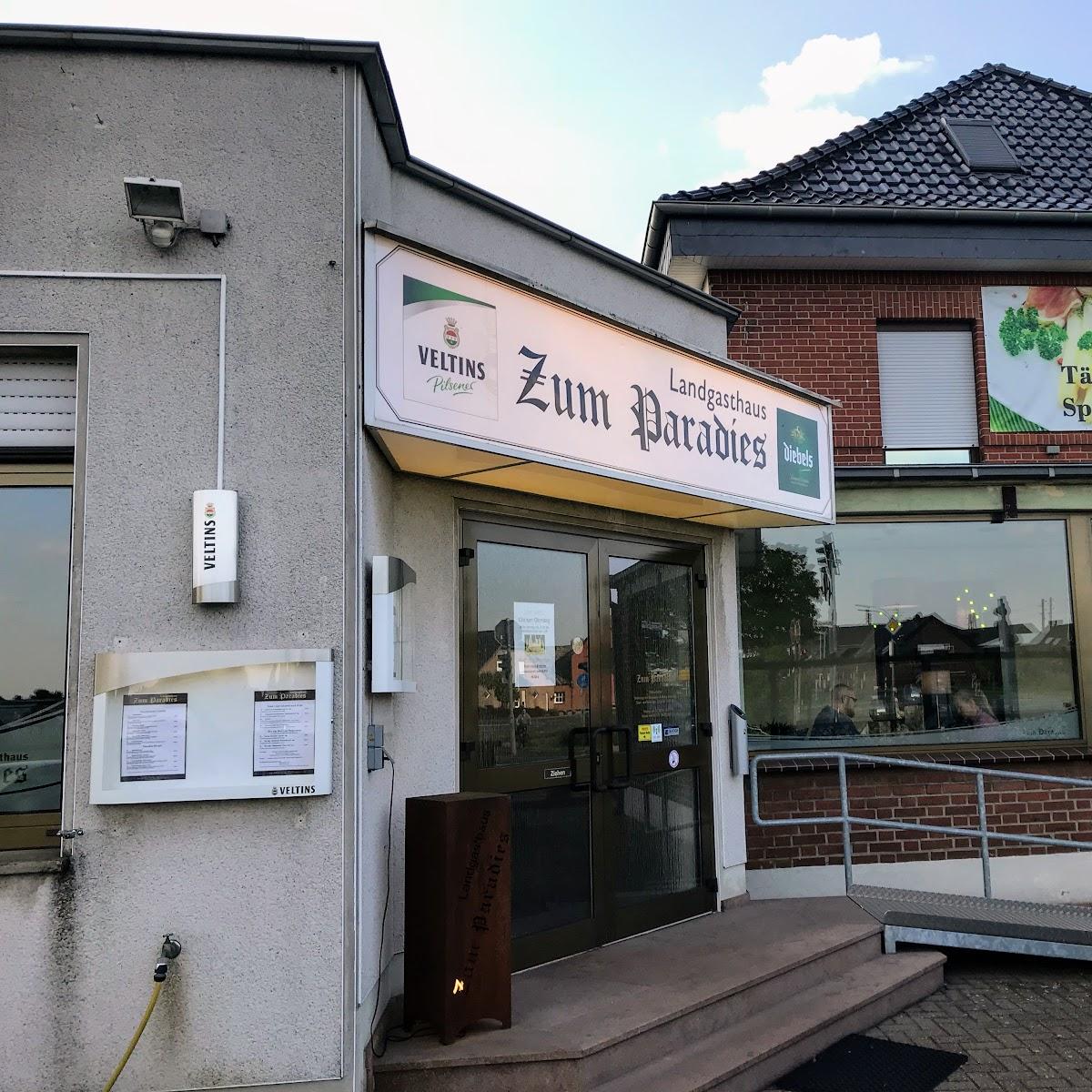 Restaurant "Landgasthaus  Zum Paradies " in Straelen