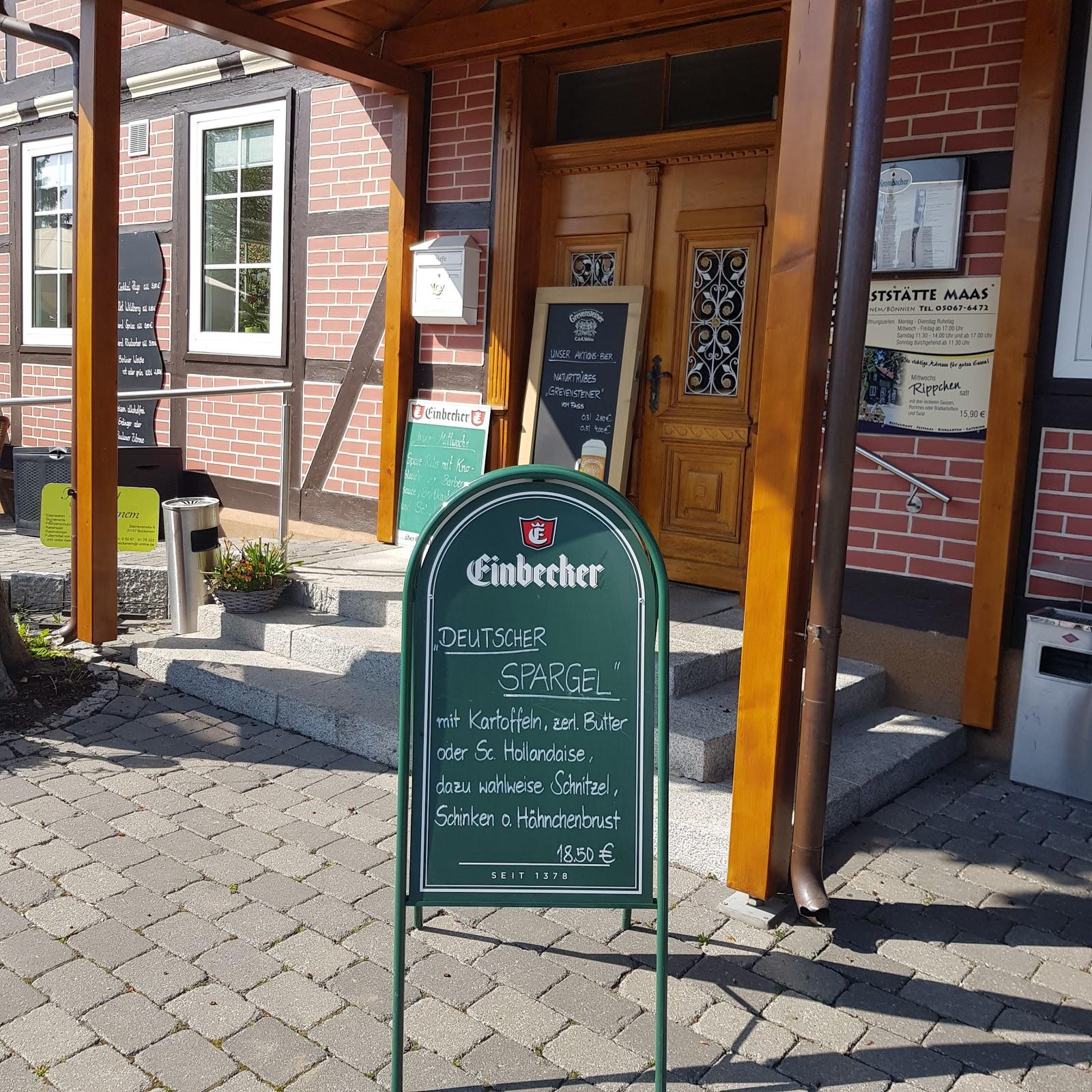 Restaurant "Gaststätte Maas" in  Bockenem