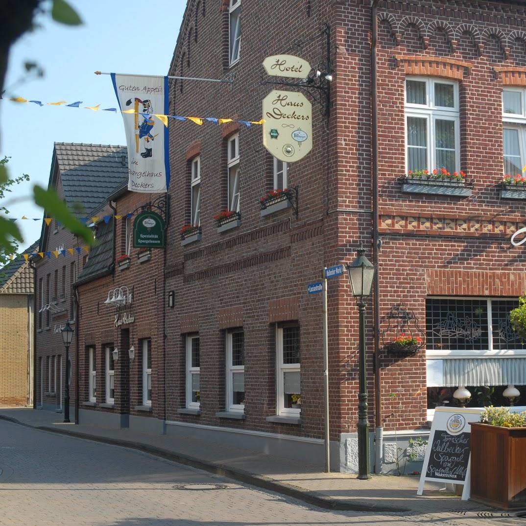 Restaurant "Haus Deckers Restaurant und Hotel am Markt" in  Geldern