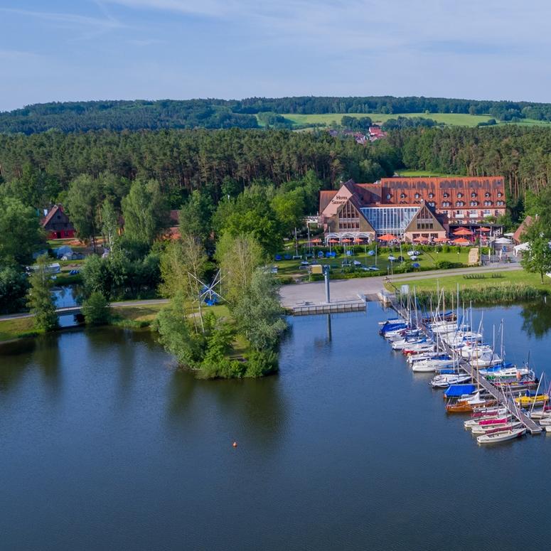 Restaurant "Strandhotel Seehof" in  Pfofeld