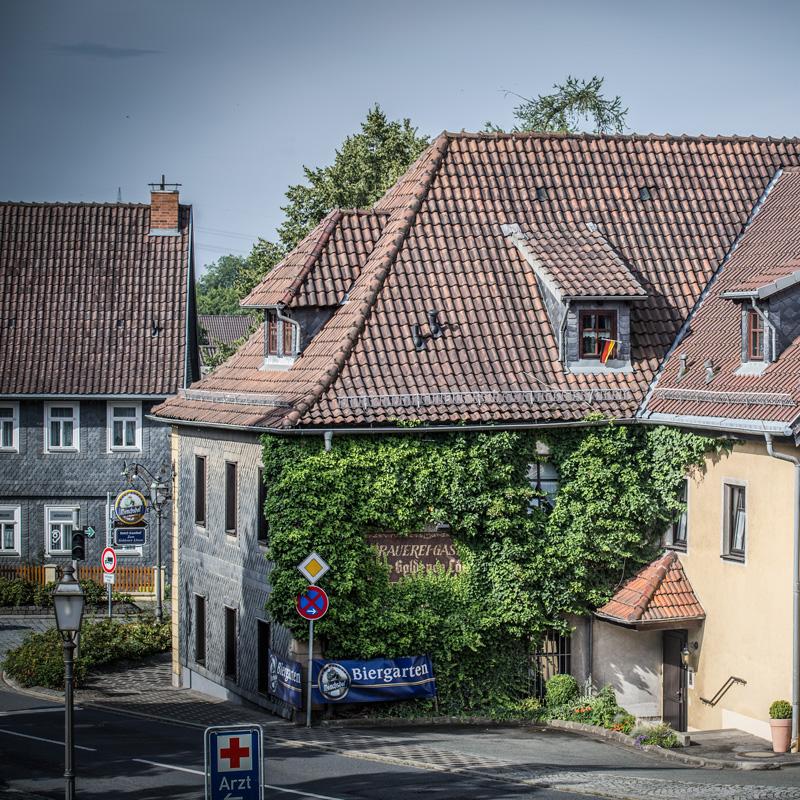 Restaurant "Gaststätte Zum Goldenen Löwen" in  Sonnefeld