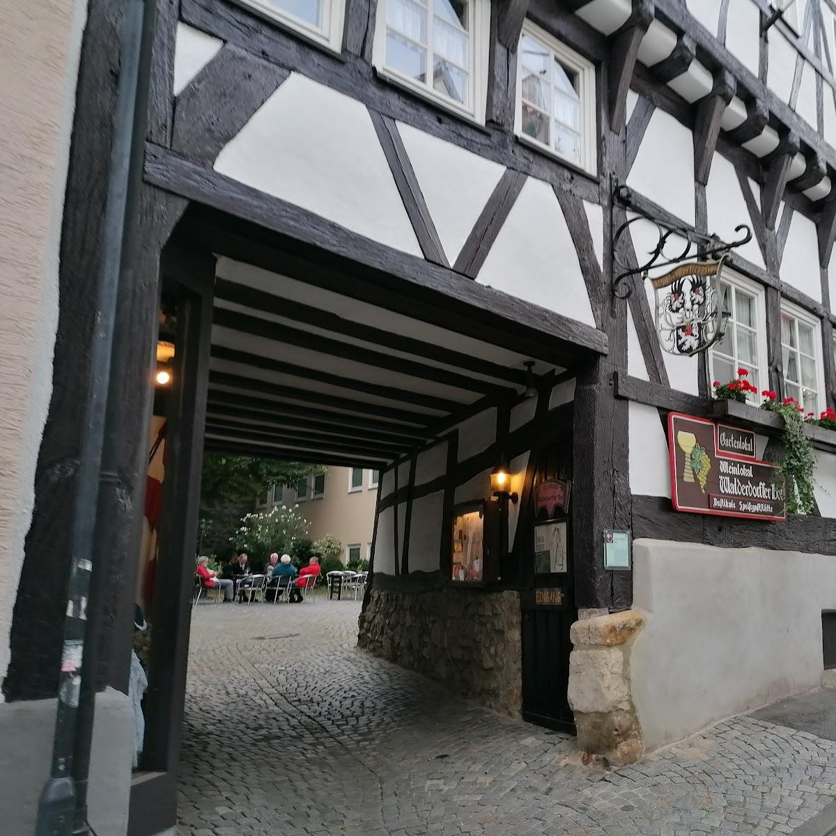 Restaurant "Walderdorffer Hof" in Bensheim