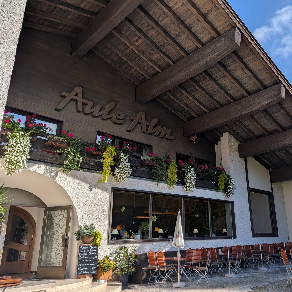 Restaurant "Aule Alm" in Garmisch-Partenkirchen
