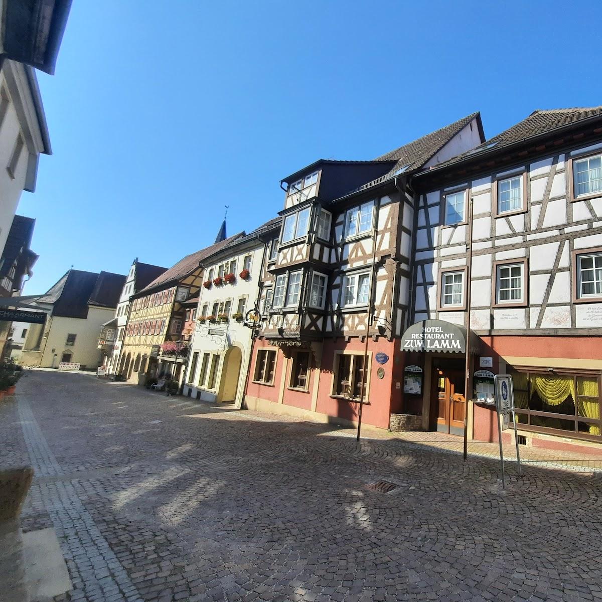 Restaurant "Hotel zum Lamm" in Gundelsheim