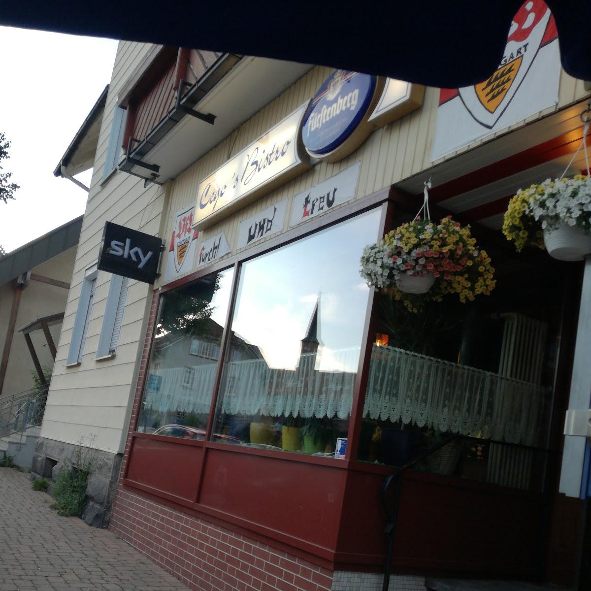 Restaurant "Cegos Bistro" in Furtwangen im Schwarzwald