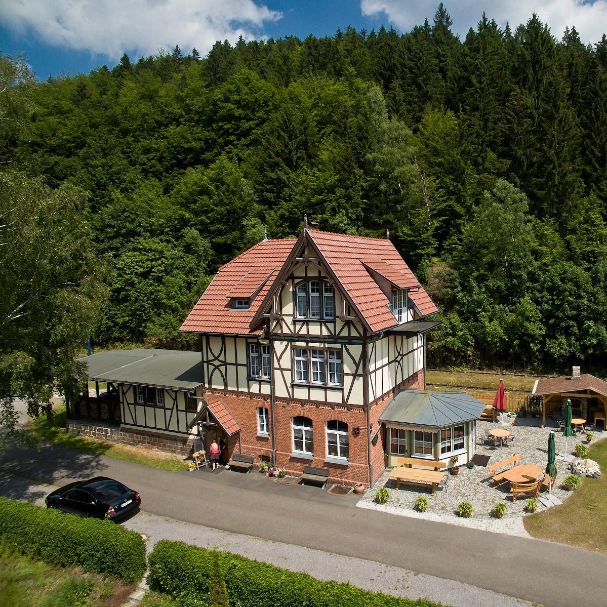 Restaurant "Wanderherberge Alter Bahnhof" in  Schleusingen