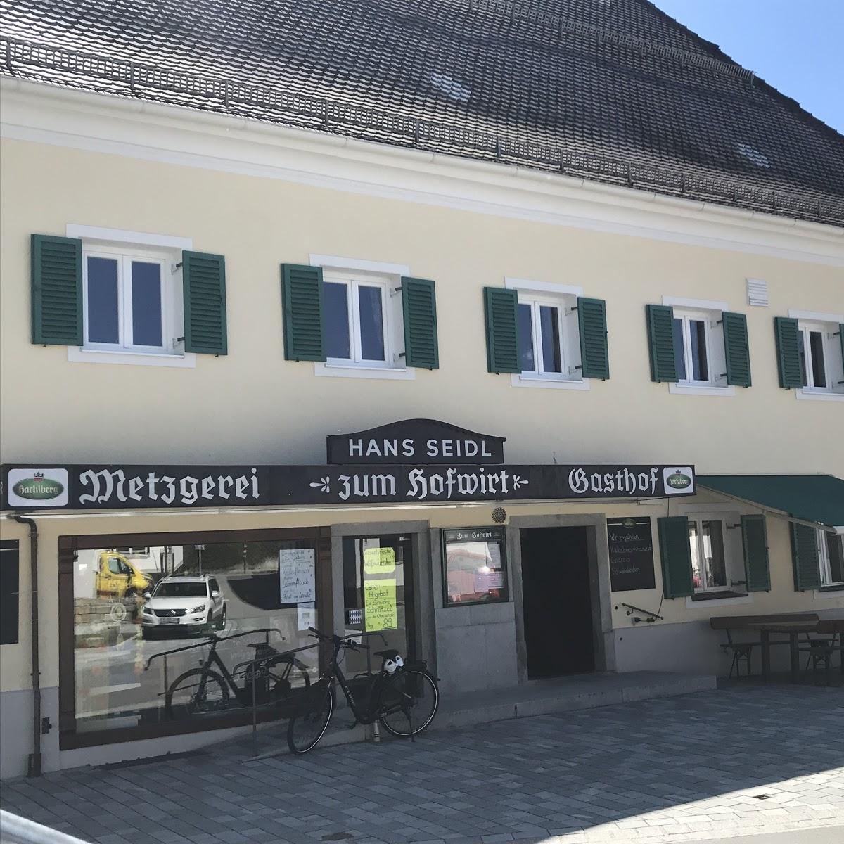 Restaurant "Gasthof Zum Hofwirt - Familie Hans Seidl" in  Windorf