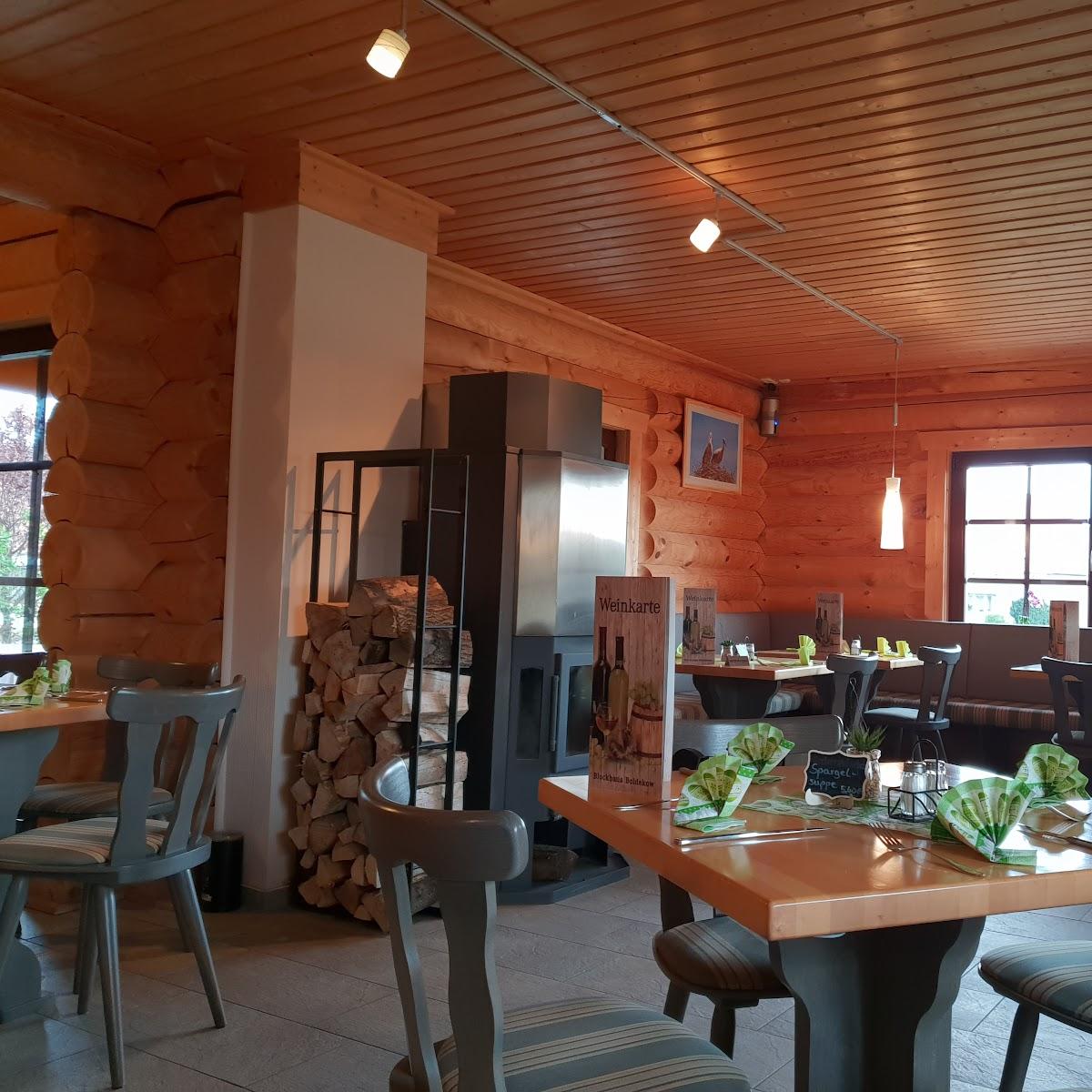 Restaurant "Blockhaus" in Boldekow