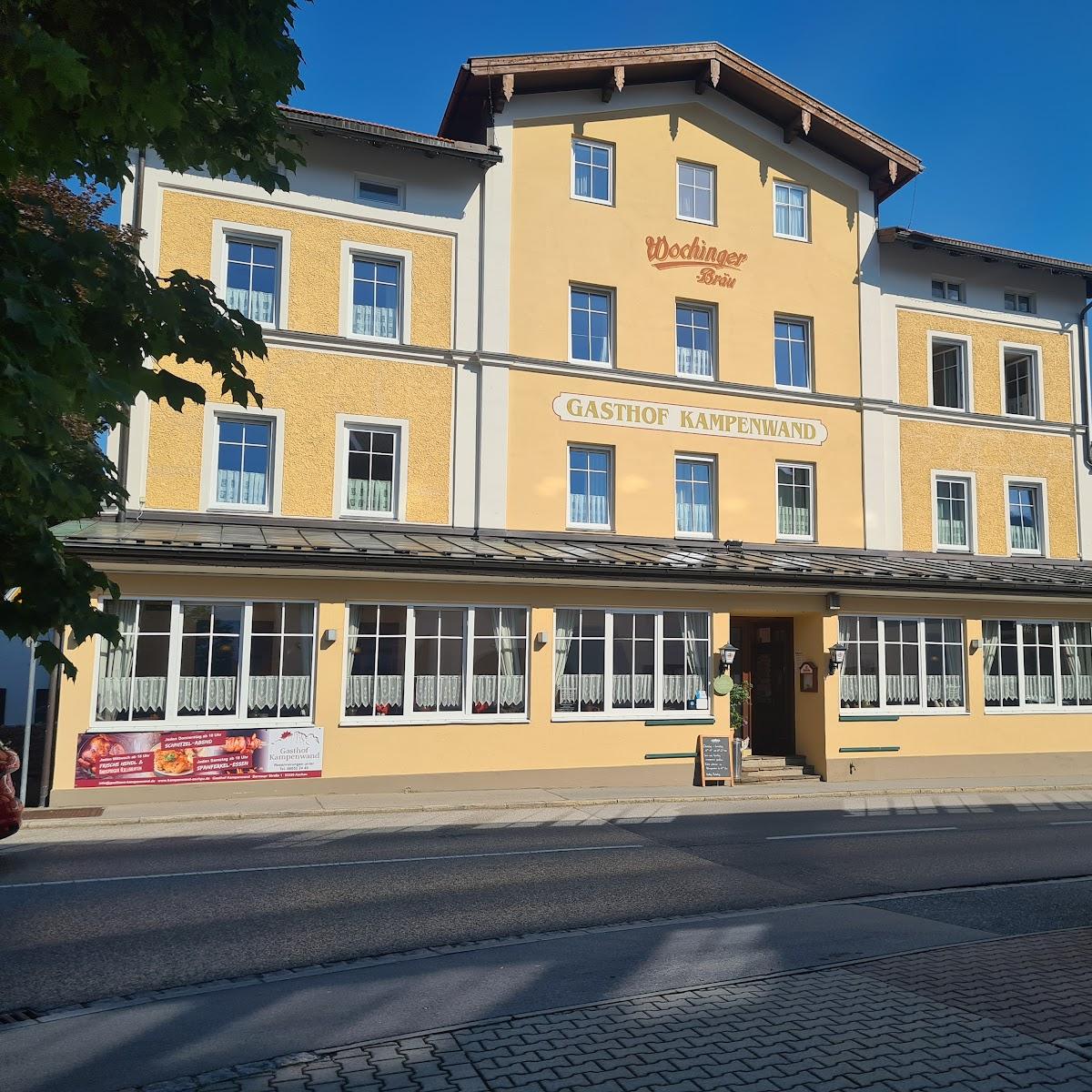 Restaurant "Gasthof Kampenwand" in Aschau im Chiemgau