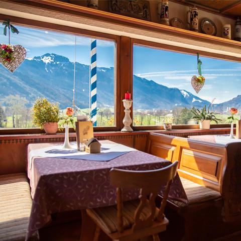 Restaurant "Cafe Pauli" in Aschau im Chiemgau