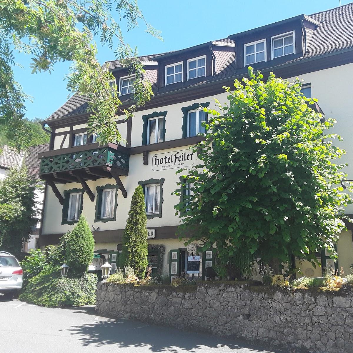 Restaurant "Hotel Feiler" in Wiesenttal