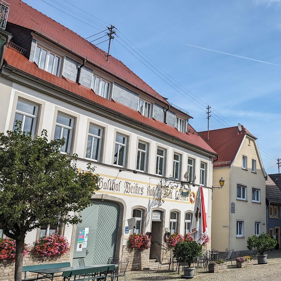 Restaurant "Gasthof Weißes Roß" in Aub