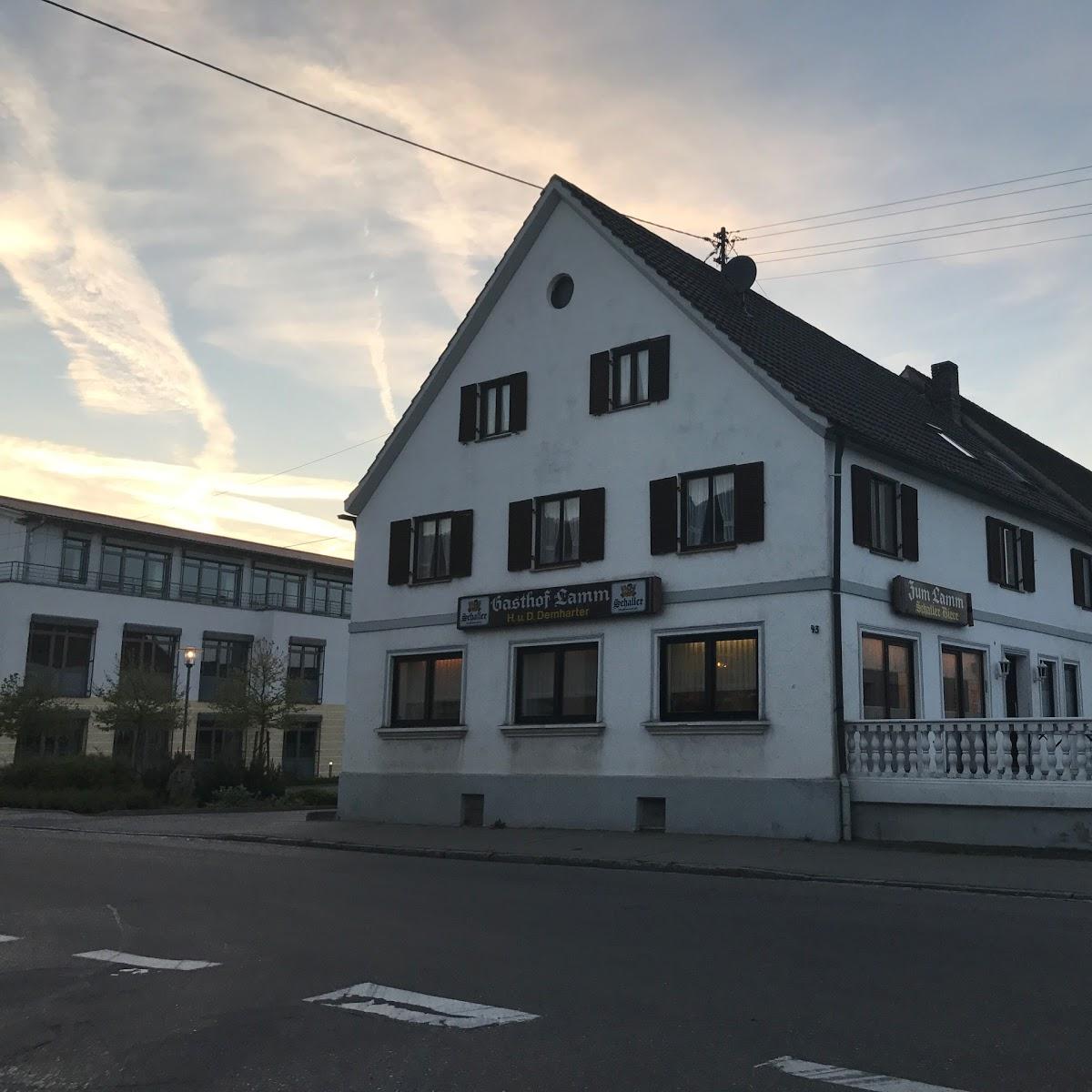 Restaurant "Gaststätte Pension Lamm" in  Holzheim