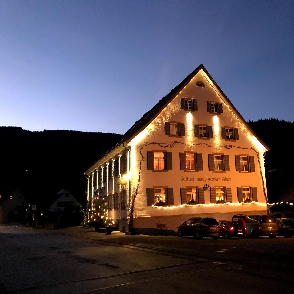 Restaurant "Schwarzwaldgasthof Zum Goldenen Adler" in  Oberried