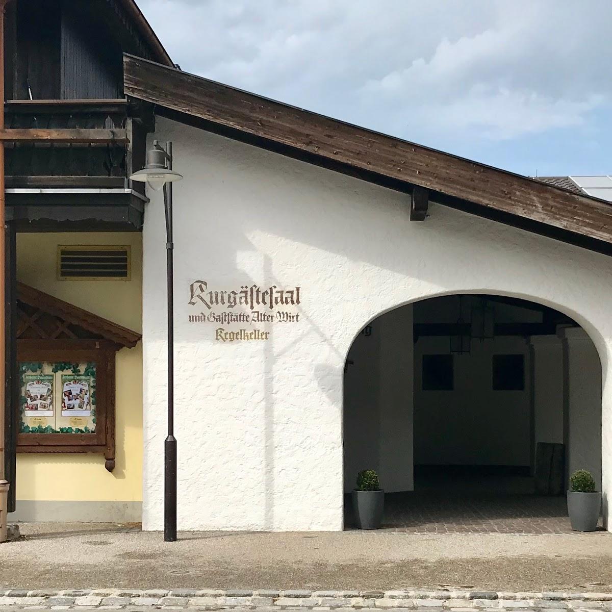Restaurant "er Kegelkeller" in  Farchant