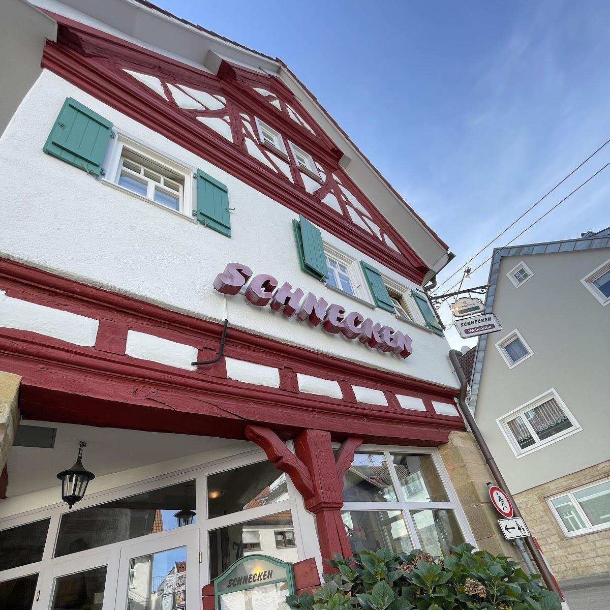 Restaurant "Taverne Schnecken" in Filderstadt