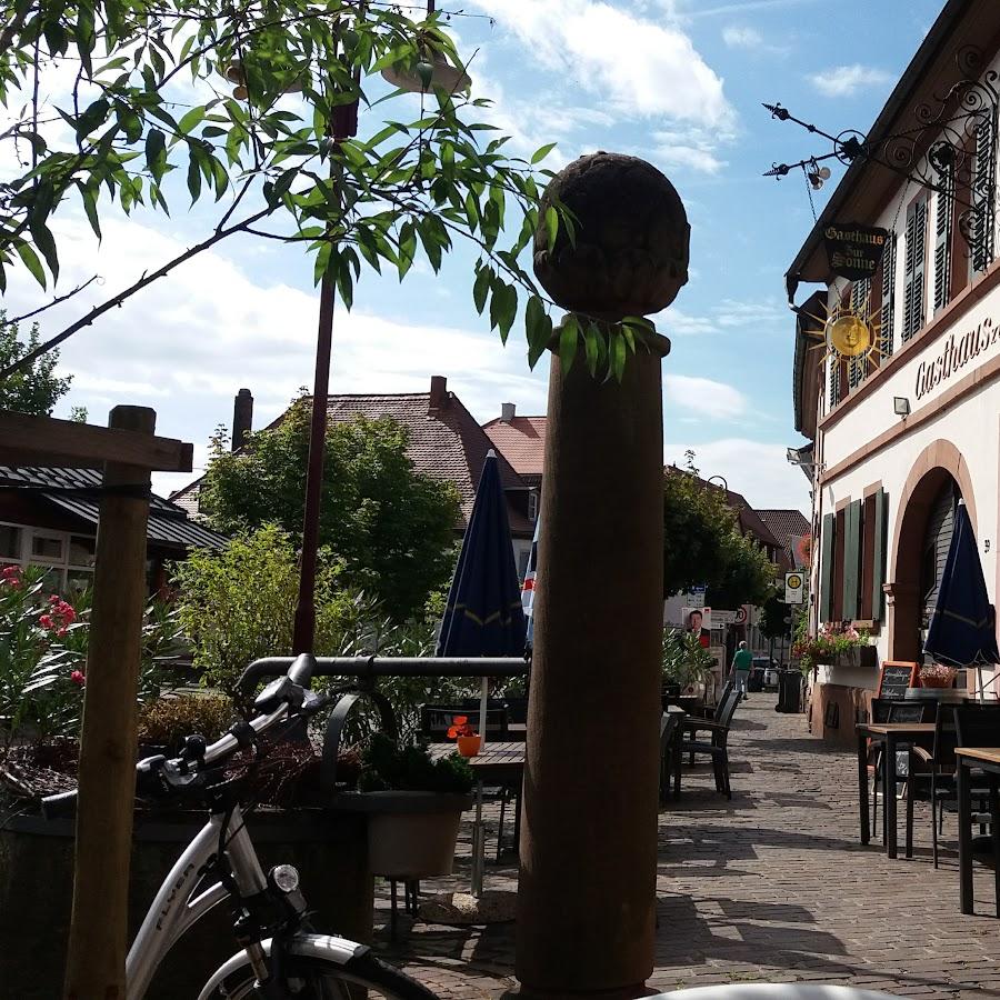 Restaurant "Gasthaus zur Sonne" in Rhodt unter Rietburg