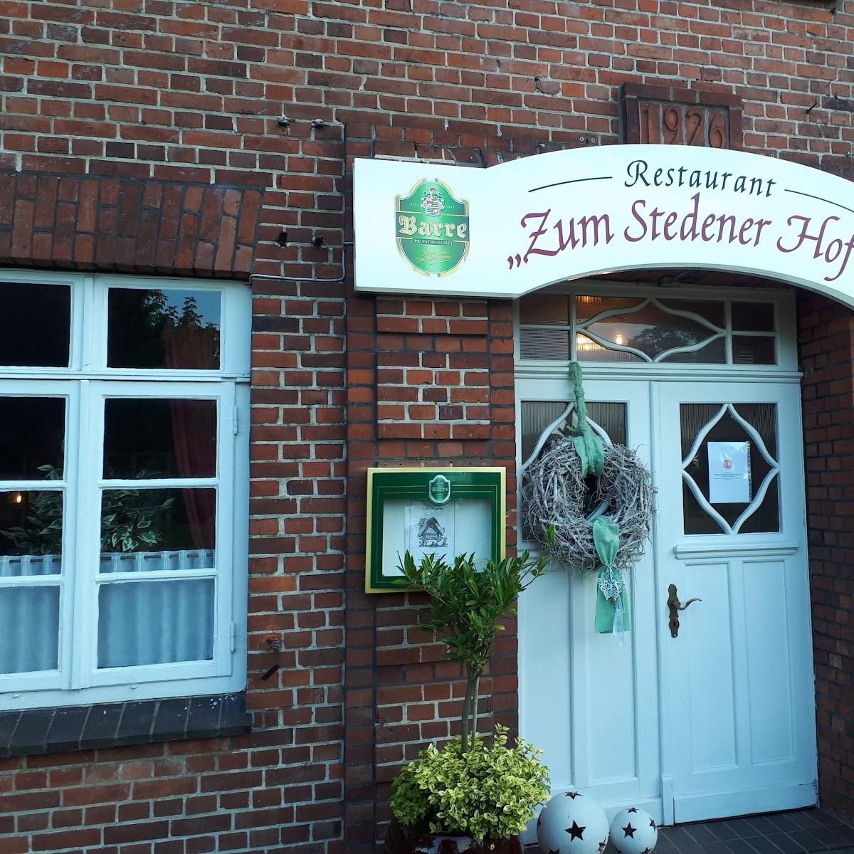 Restaurant "Gasthaus Bodenstab Stedener Hof" in Holste