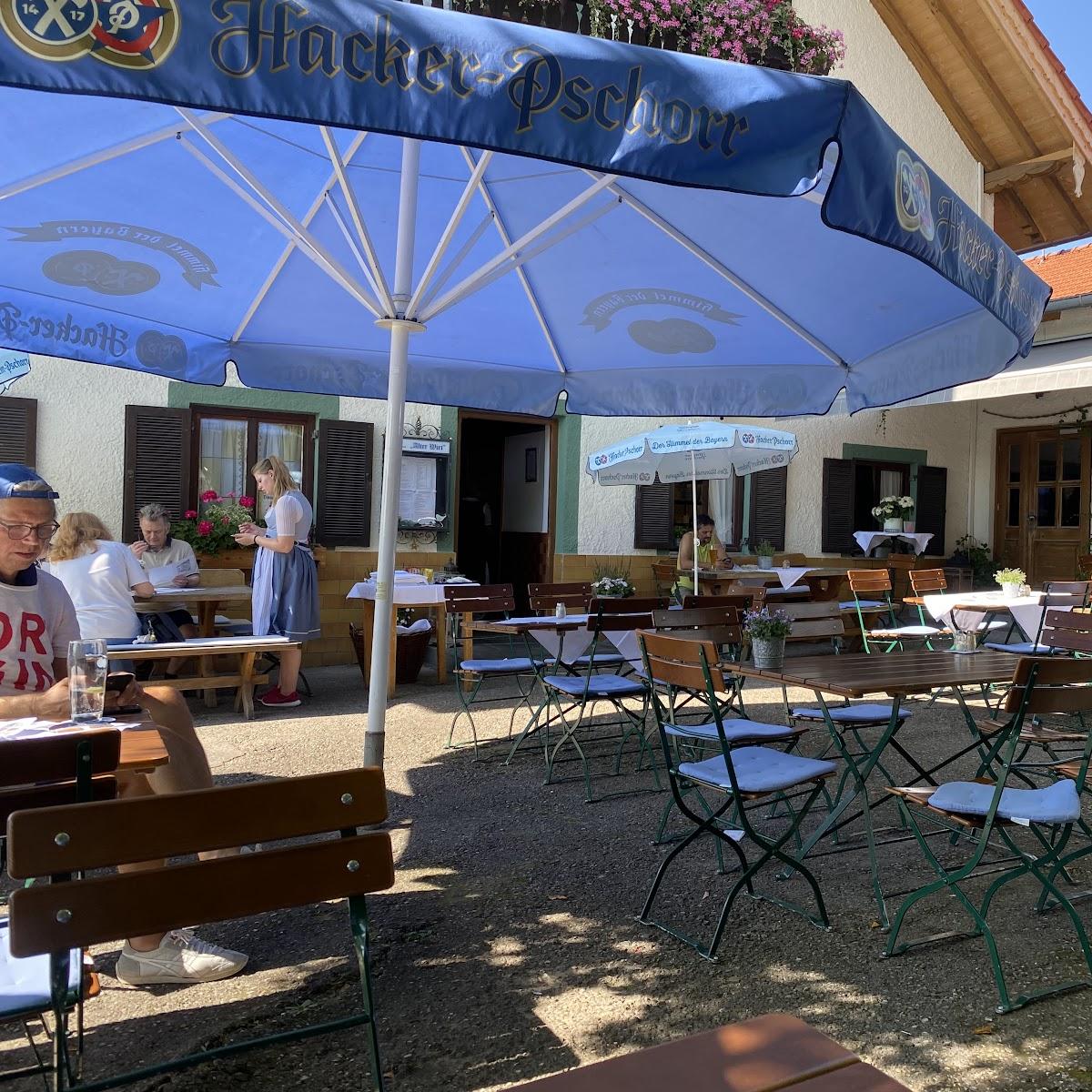 Restaurant "Alter Wirt" in Berg