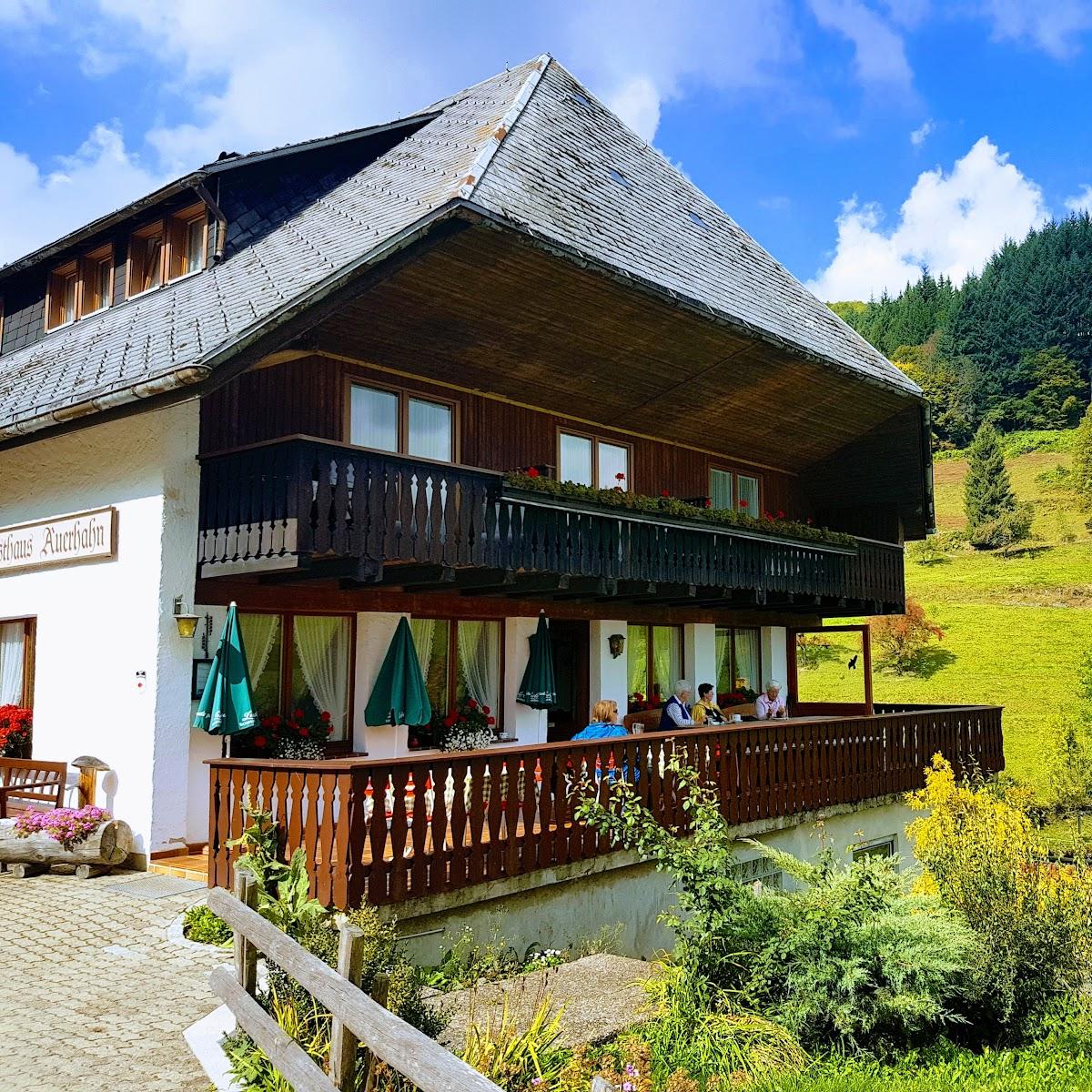Restaurant "Gasthaus Auerhahn - Markus Behringer" in Aitern