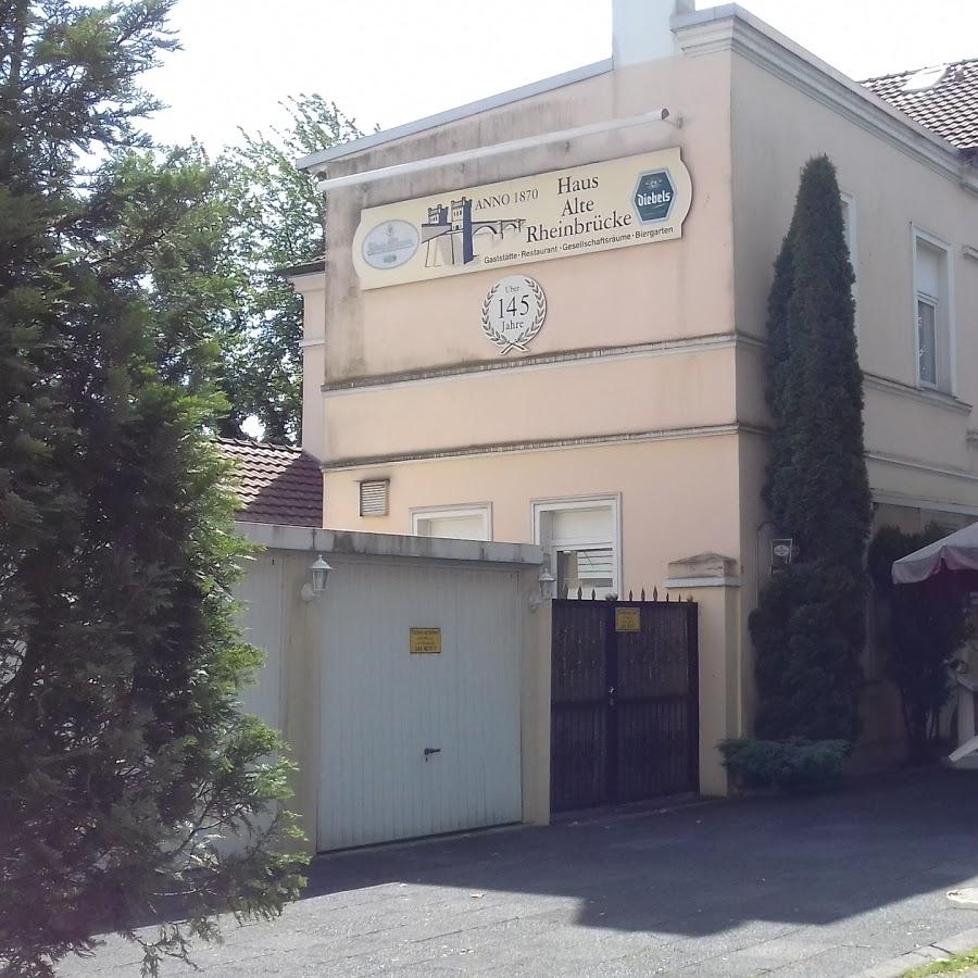 Restaurant "Haus Alte Rheinbrücke Biergarten" in  Duisburg