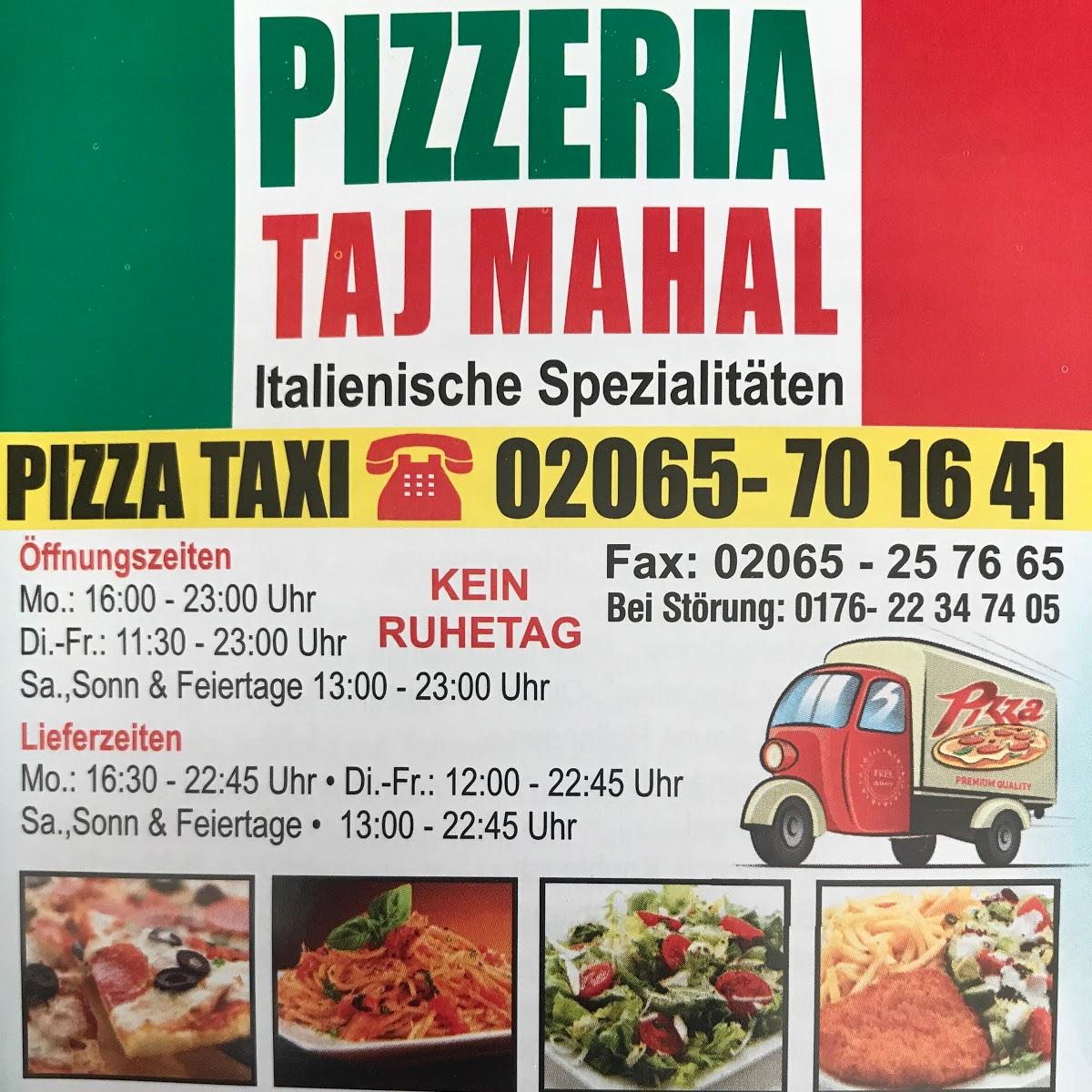 Restaurant "Pizzeria Taj Mahal Rheinhausen" in  Duisburg