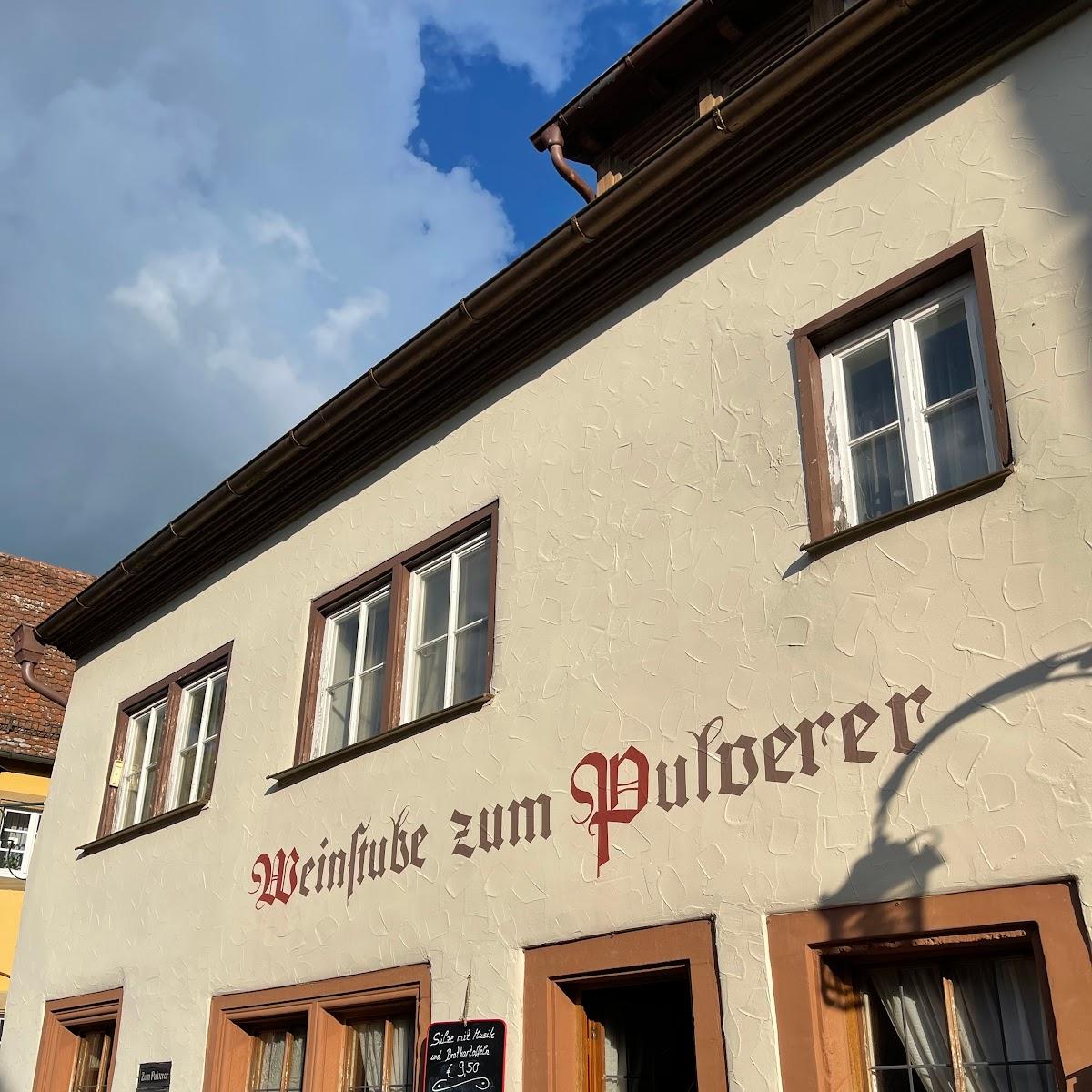 Restaurant "Zum Pulverer" in  Tauber