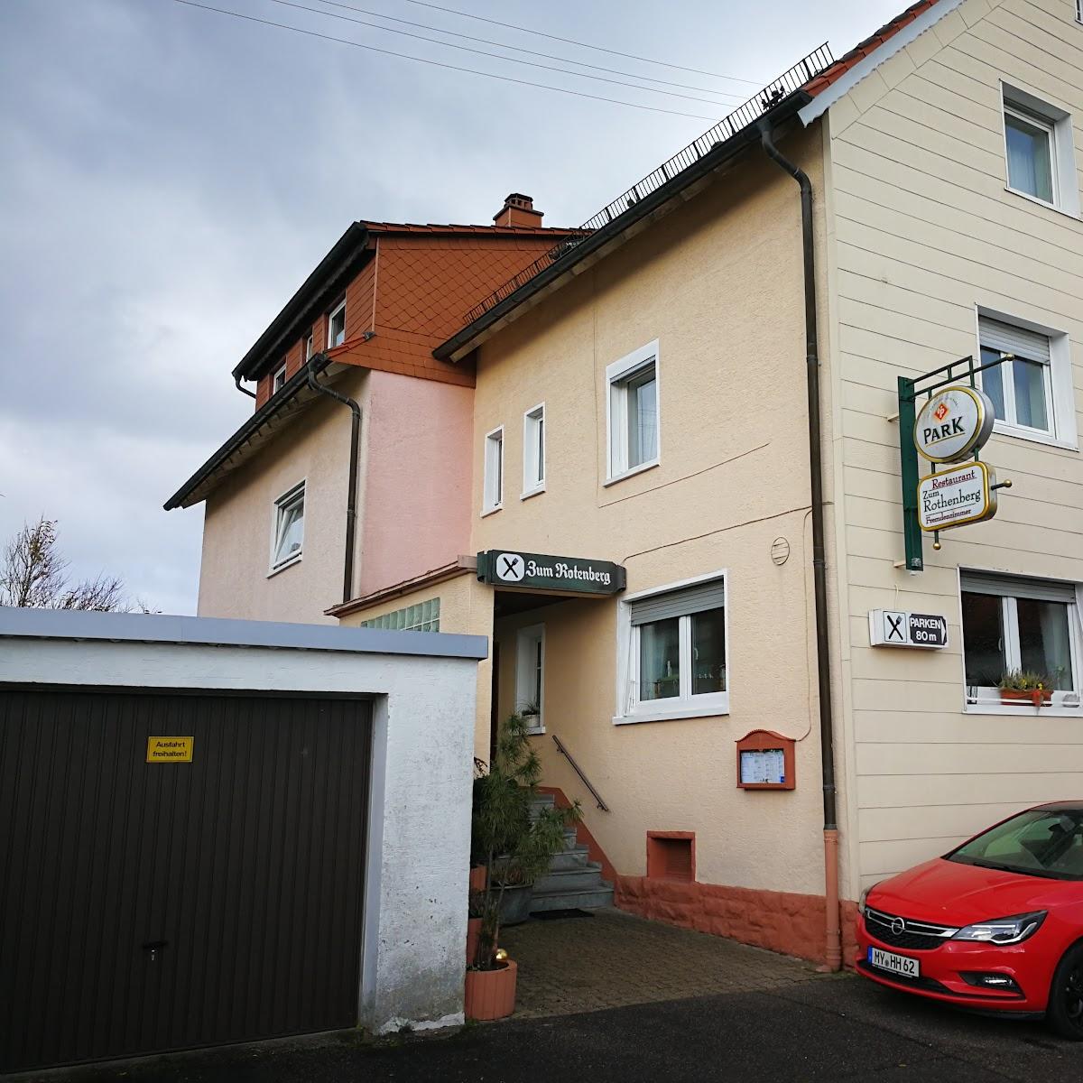 Restaurant "Zum Rothenberg Hotel & Gaststätte Inh. Klan" in Lemberg