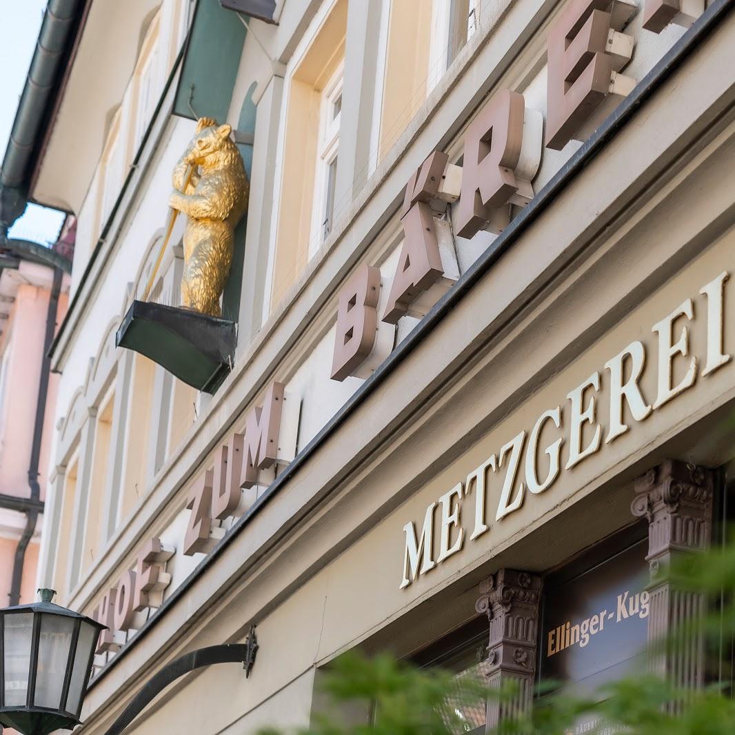 Restaurant "Hotel Bären ... Metzgerei Ellinger-Kugler" in  Neckar