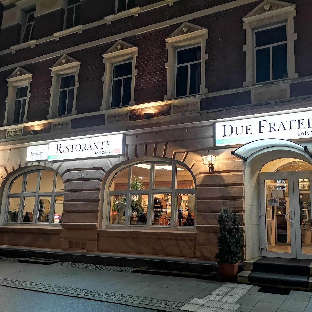 Restaurant "Ristaurante & Pizzeria Due Fratelli" in Senftenberg